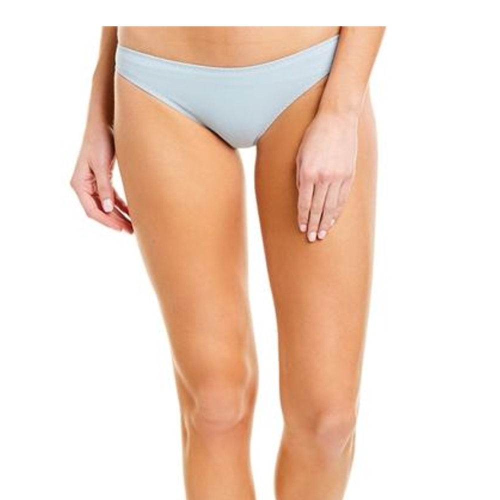 NWT Stella McCartney Classic Blue Bikini Bottoms in Eggshell Color size S